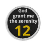 God grant me the serenity 12 - Embroidered patches DENIMandPATCHES