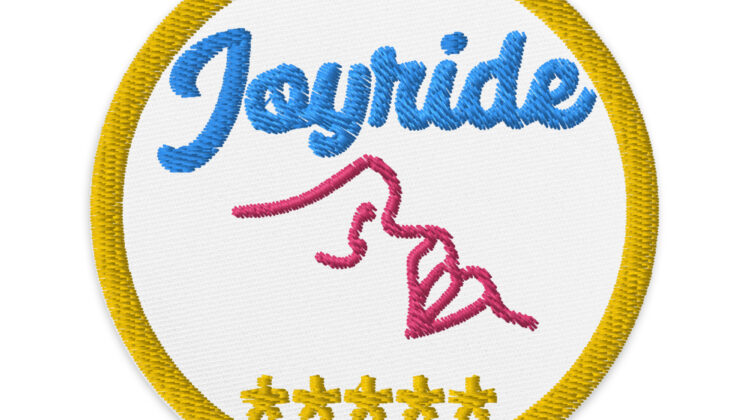 Joyride - Embroidered patches Denim and Patches