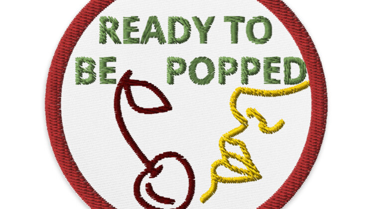 READY TO BE POPPED - Embroidered patches Denim and Patches