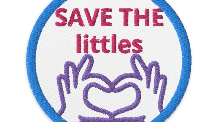 SAVE THE littles - Embroidered patches Denim and Patches