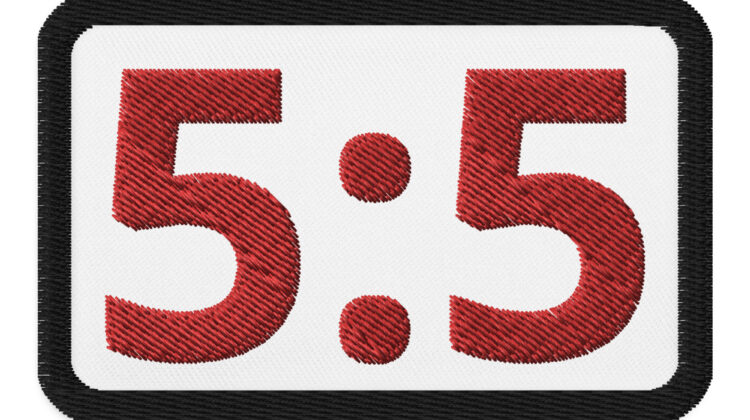 5:5 - Five Five Embroidered patches Denim and Patches
