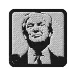 TRUMP Embroidered patches Denim and Patches