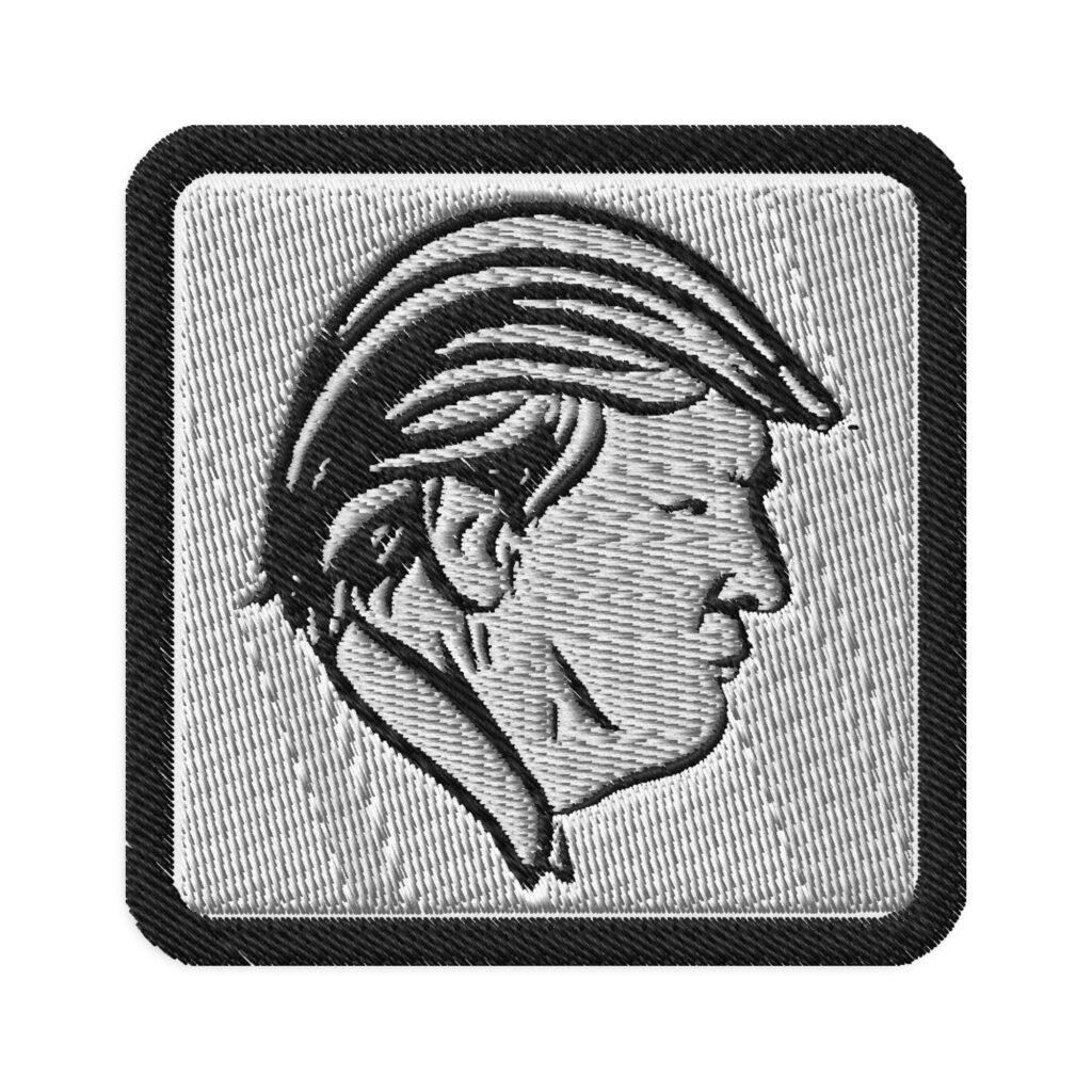 TRUMP Profile Embroidered patches
Denim and Patches